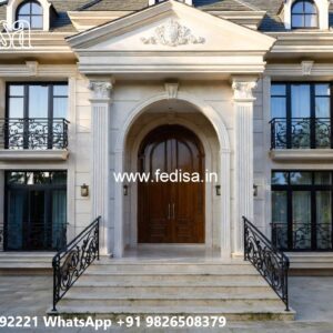 Classic Home Exterior Design 2 Story Floor Plans No-6959