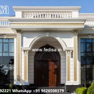 Heritage Style Villa Exterior 1400 Square Foot House No-6968