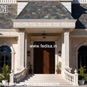 Royal Bedroom Design Villa 1400 Square Feet House No-6974
