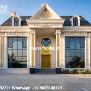 Backyard Villa Luxury Design Long House Design No-6983