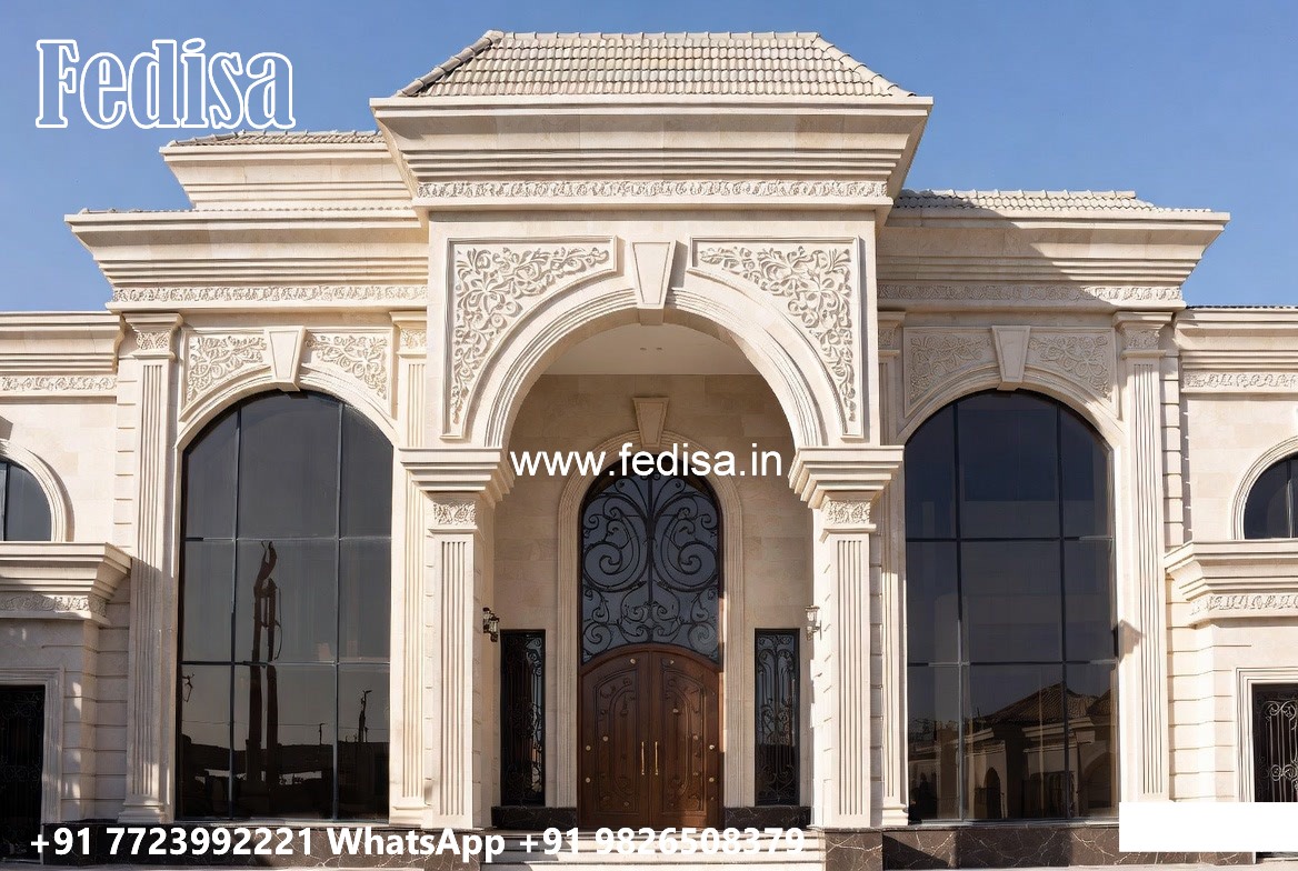 Luxury Classic Living Room 4 Bedroom Bungalow House Plans No-7020