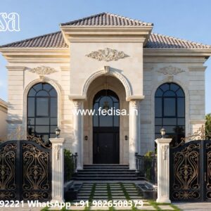 Patio Design Traditional Home Single Story Home Design No-7067