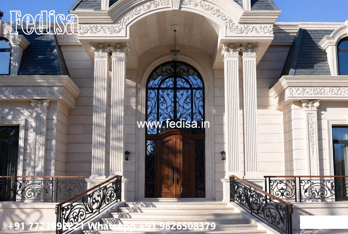 Elegant Classic Home Exterior Ideas Big House Plans No-7076