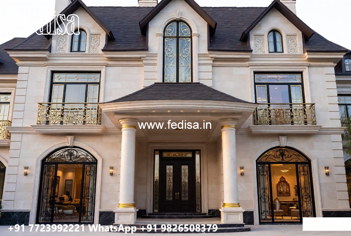 Luxury Classic Villa Five Bedroom House Plans No-7078