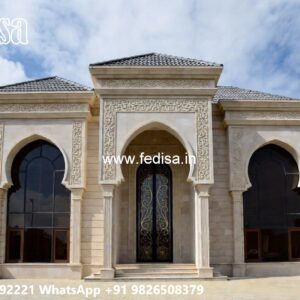 Symmetrical Villa Architecture West Facing House Plans With Pooja Room No-7091