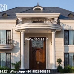 Luxury Classic Living Room Guest House Floor Plans No-7094