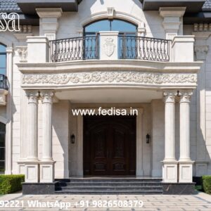 Chandelier Lighting Interior Modern Single Floor House Design No-7100