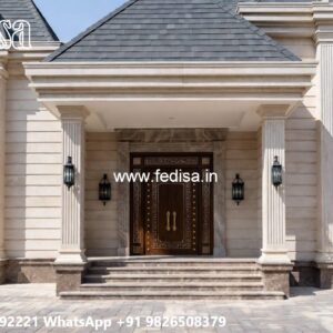 Classic Outdoor Patio Villa 700 Square Feet House Plan No-7106