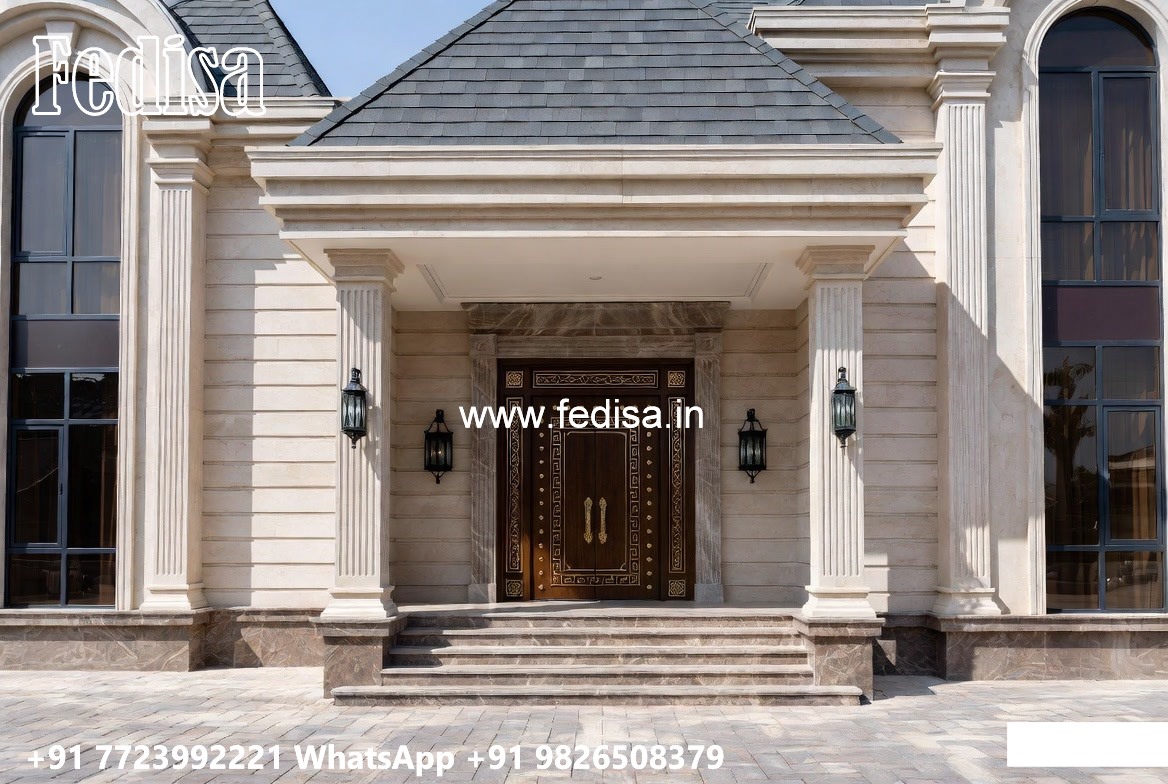 Classic Outdoor Patio Villa 700 Square Feet House Plan No-7106