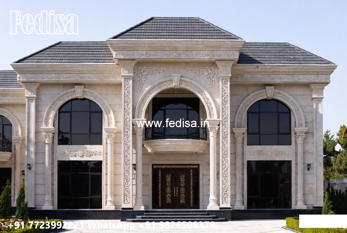 Classic House Front Elevation Design 20x50 House Plan 3d No-7156