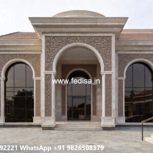 Traditional House Facade Indian Small House Design 2 Bedroom No-7170