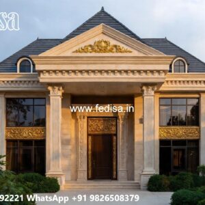 Luxury Classic Living Room Modern Single Storey House Plans No-7179