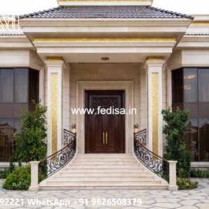 Classic Home Front Elevation Design Villa House Plans No-7194