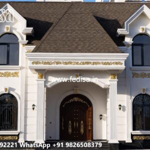 Classic Home Design With Garden Sloping Roof House Designs No-7197