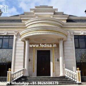 Classic Villa Design 2 Bedroom Flat Plan No-7199