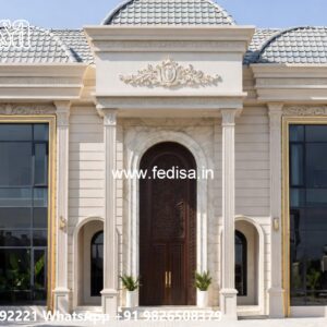 Luxury Classic Living Room Low Cost 2 Storey House Design No-7216