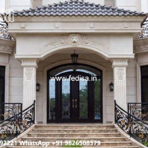 Royal Bedroom Design Villa Three Room House Design No-7218