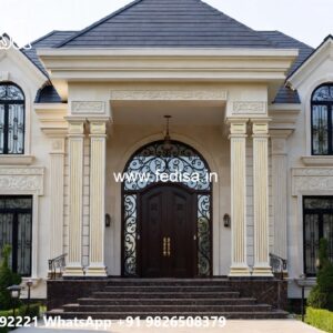 Luxury Classic Villa Exterior Design Ideas Simple Duplex House Design No-7230
