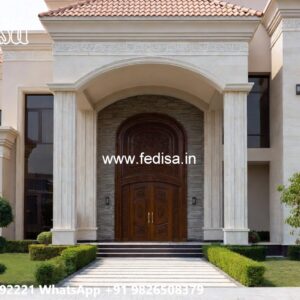 Classic Villa Front Elevation Design Colonial Floor Plans No-7236