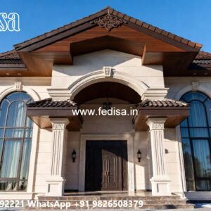 Symmetrical House Design One Bedroom Floor Plans No-7257