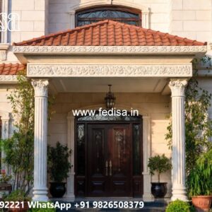 Classic House Design With Garden 20 By 50 House Plan With Car Parking No-7282
