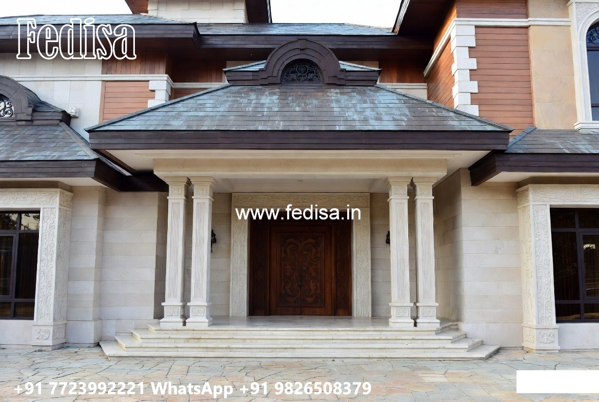 Traditional House Facade Single Floor House Plans Indian Style No-7292