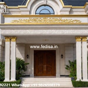 Classic Front Elevation House Plans And Prices No-7294