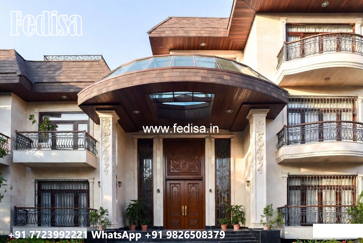 Classic Outdoor Patio Villa Home Design 2 Floors No-7350