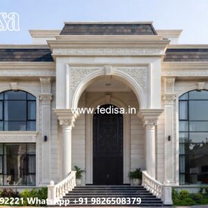 Classic Villa Design With Swimming Pool Luxury One Story House Plans No-7355