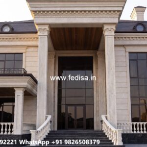 Classic Villa Front Elevation Design Home Design Drawing No-7358