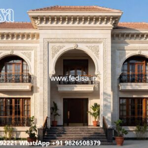 Classic Home Design Low Budget 2 Storey House Design With Rooftop No-7368
