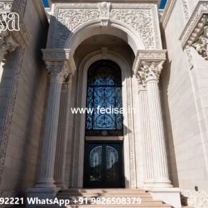 Traditional Home Facade 80 Gaj House Design No-7376