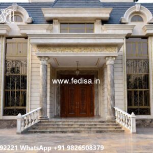 Classic Front Elevation Small Country House Plans No-7416