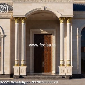 Classic Home Front Elevation Design Two Story Small House Design No-7438