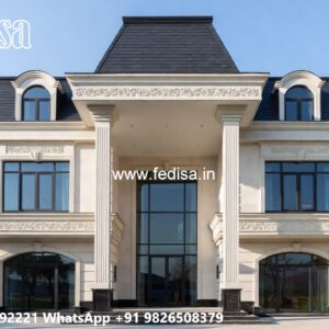 Traditional Villa Architecture Prairie Style House Plans No-7445