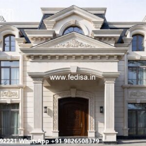 Classic Home Exterior Design Two Storey Floor Plan No-7447