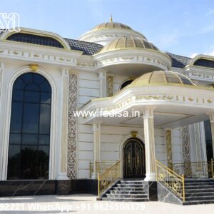 Neoclassical Villa Facade 4 Bedroom 1 Hall 1 Kitchen 1 Bathroom No-7452