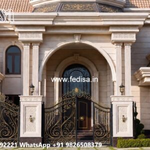 Heritage Style Villa Exterior Small House With Second Floor Design No-7456