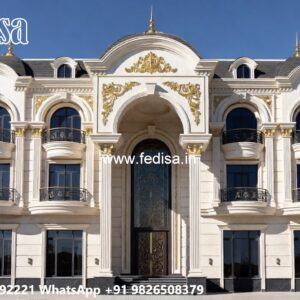 Traditional Interior Decor Villa 6 Bhk House Plan No-7461
