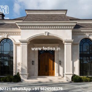House With Columns Exterior Building Plans And Designs No-7502