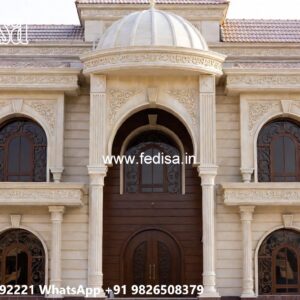 Front Yard Classic House Two Story Farmhouse No-7515