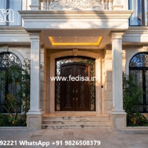 Classic House Design With Garden 3 Bedroom Home Plans No-7526