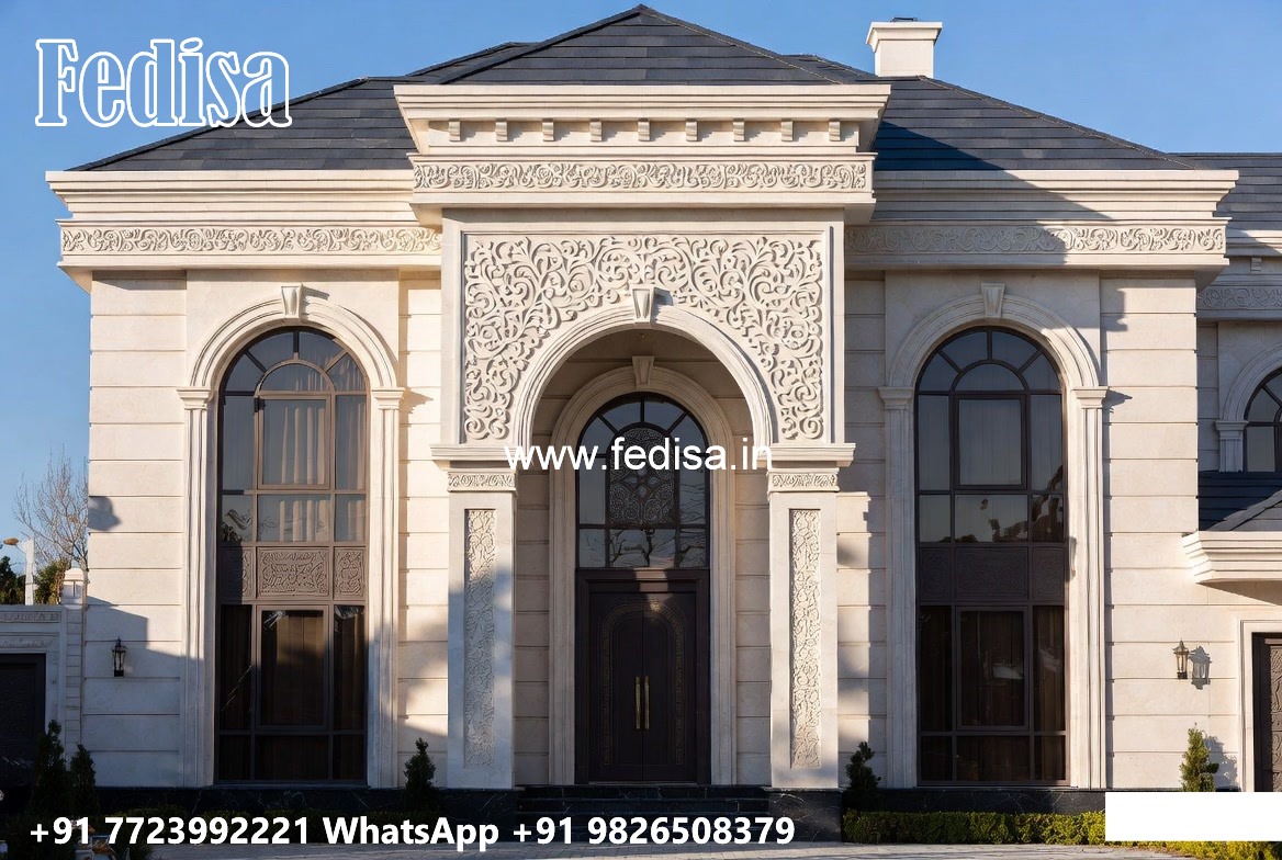 Classic Home Design With Garden Albester House Design No-7563