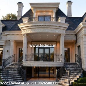 Classic Villa Design 10 Lakh House Design No-7565