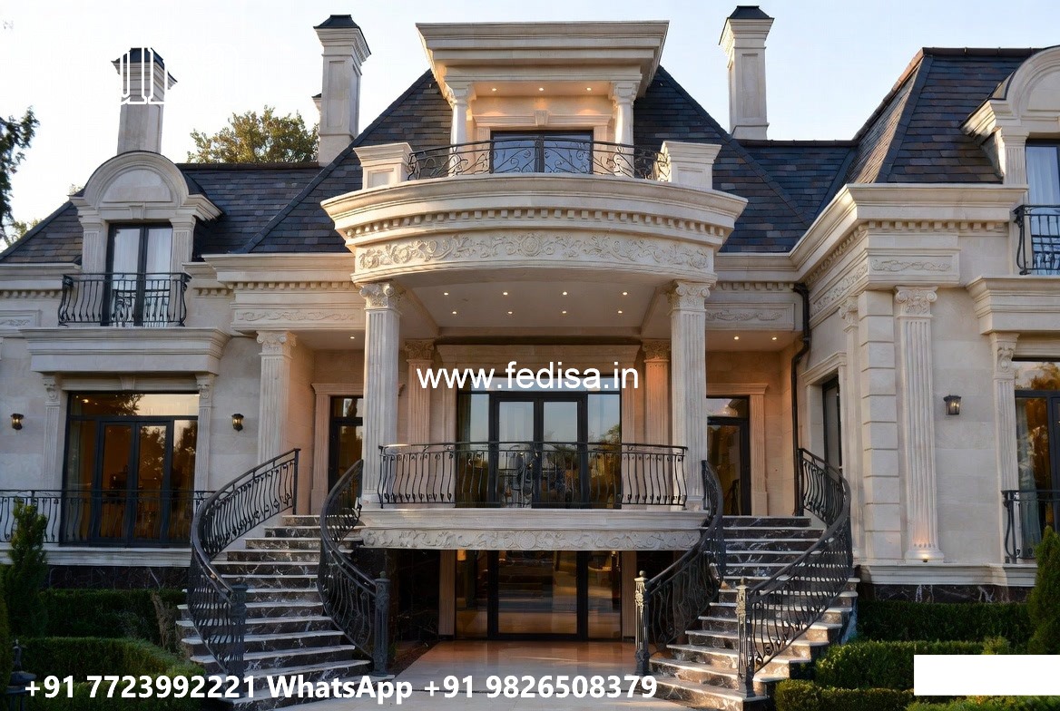 Classic Villa Design 10 Lakh House Design No-7565