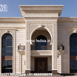 Grand Entrance Villa Design 30×30 House Plans 3d No-7575