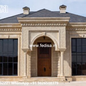 Heritage Style Villa Exterior 600 Sq Ft House Plans Indian Style No-7578