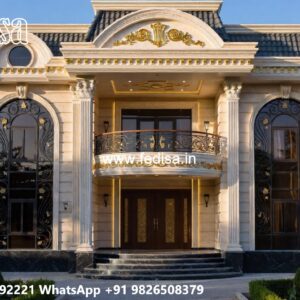 Traditional Interior Decor Villa 2100 Sq Ft House No-7583