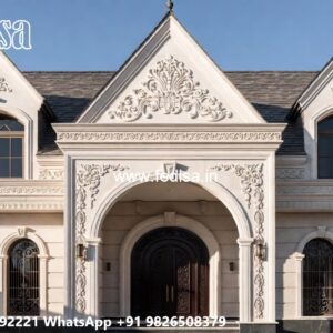 Marble Flooring Villa Design House Plans For Small Houses No-7587