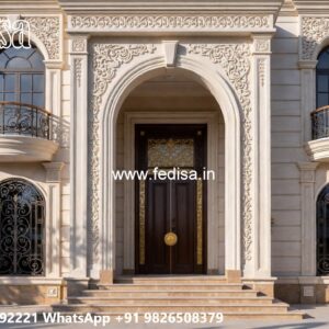 Classic Villa Garden Design 40 By 45 House Plans 3d No-7589